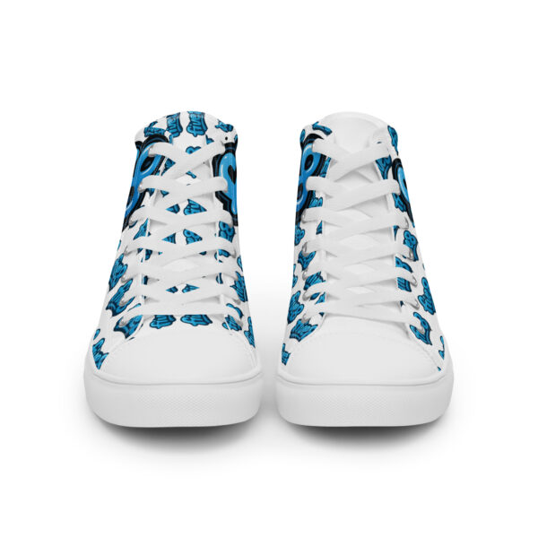 Five8 custom-made Dj Men’s high top canvas shoes - Image 9