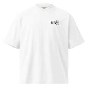Spankie - dj Unisex organic oversized high neck t-shirt