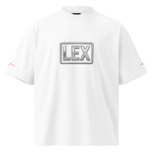 Lex - Unisex organic oversized high neck t-shirt