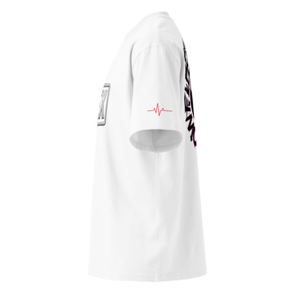 Lex - Unisex organic oversized high neck t-shirt - Image 5