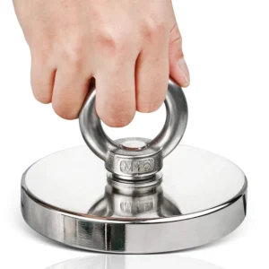 Super Strong Neodymium Fishing Magnets Heavy Duty imanes Magnet with Countersunk Hole Eyebolt for Salvage Magnetic Fishing 1