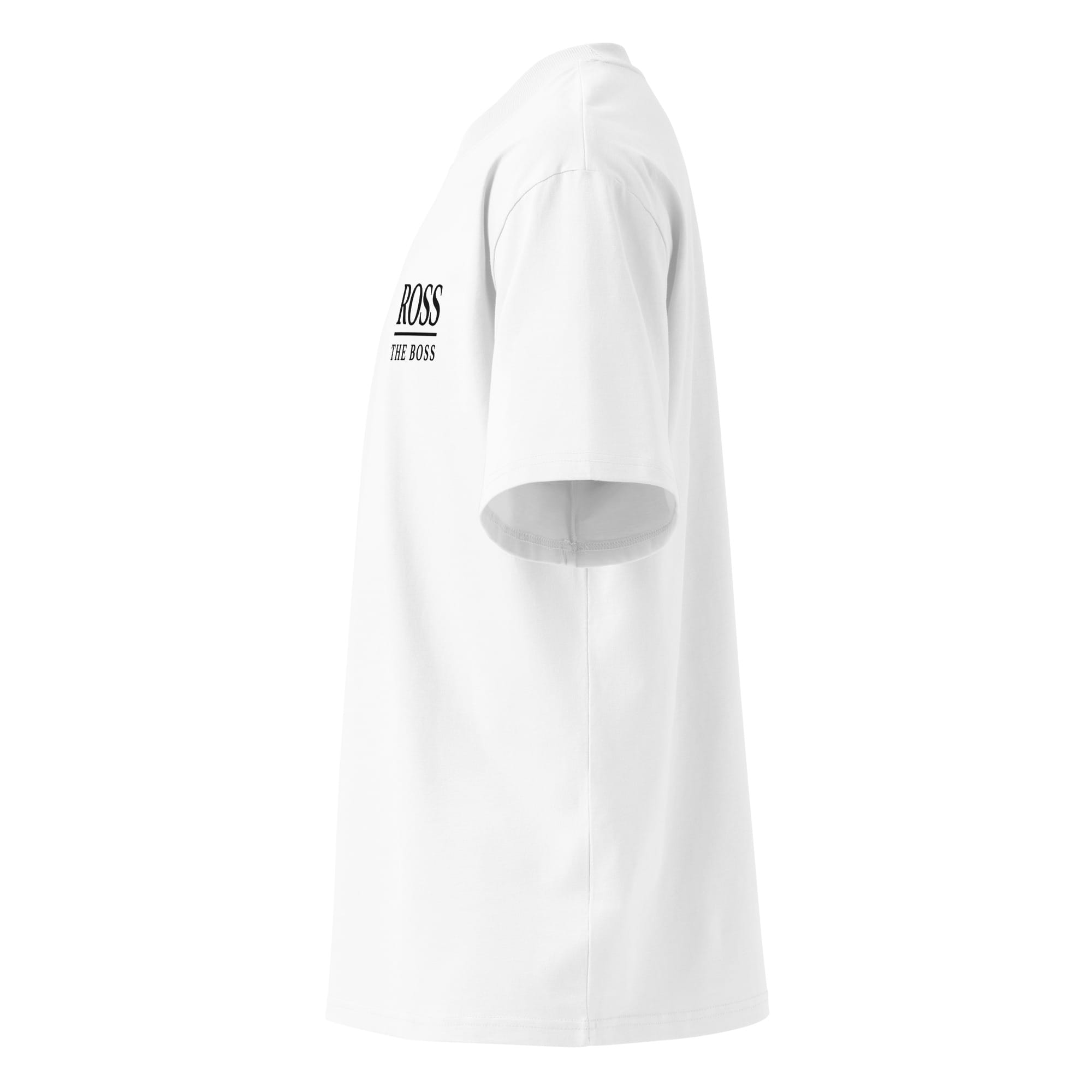 Ross The Boss - Unisex organic oversized high neck t-shirt - Image 4