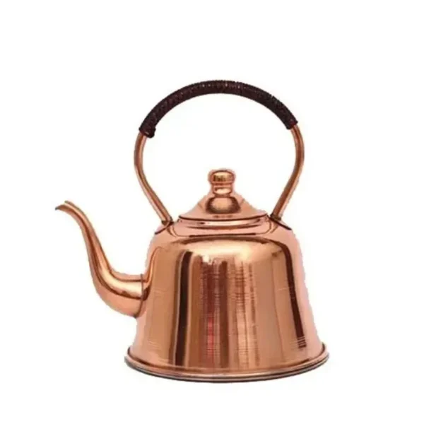1.5L Pure Copper Teapot Thickened Red Copper Brass Boiling Kettle Anti-Scald Milk Tea Pot Vintage Copper Tea Set For Home 1