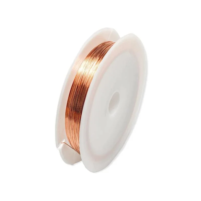 1-10M Bare Copper Wire Pure Copper Wire T2 Copper Coil Conductive Copper Wire, Bare Line Diameter 0.1/0.15/0.2/0.3/0.4/0.5-5mm 2