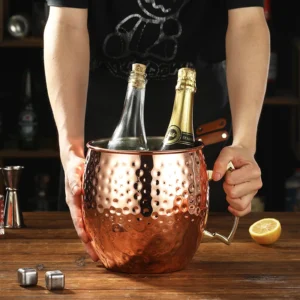 Extra Large 5L Hammered Moscow Mule Mug Mega Mug Moscow Mule Ice Bucket Mug 1