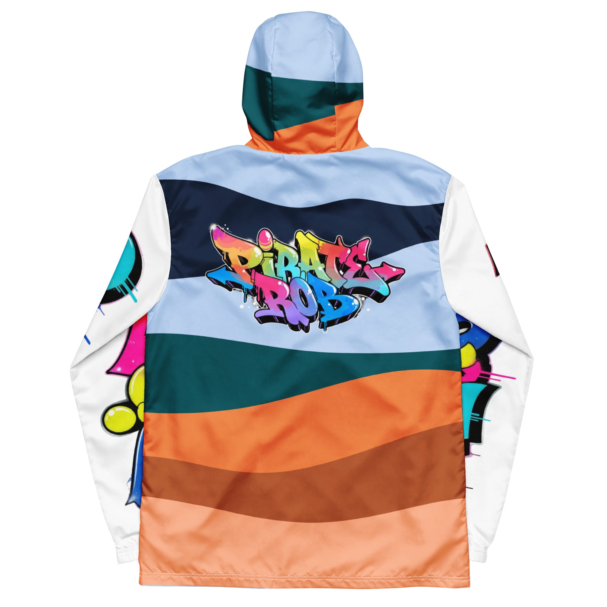 Men’s windbreaker - Pirate Rob Design - Image 9