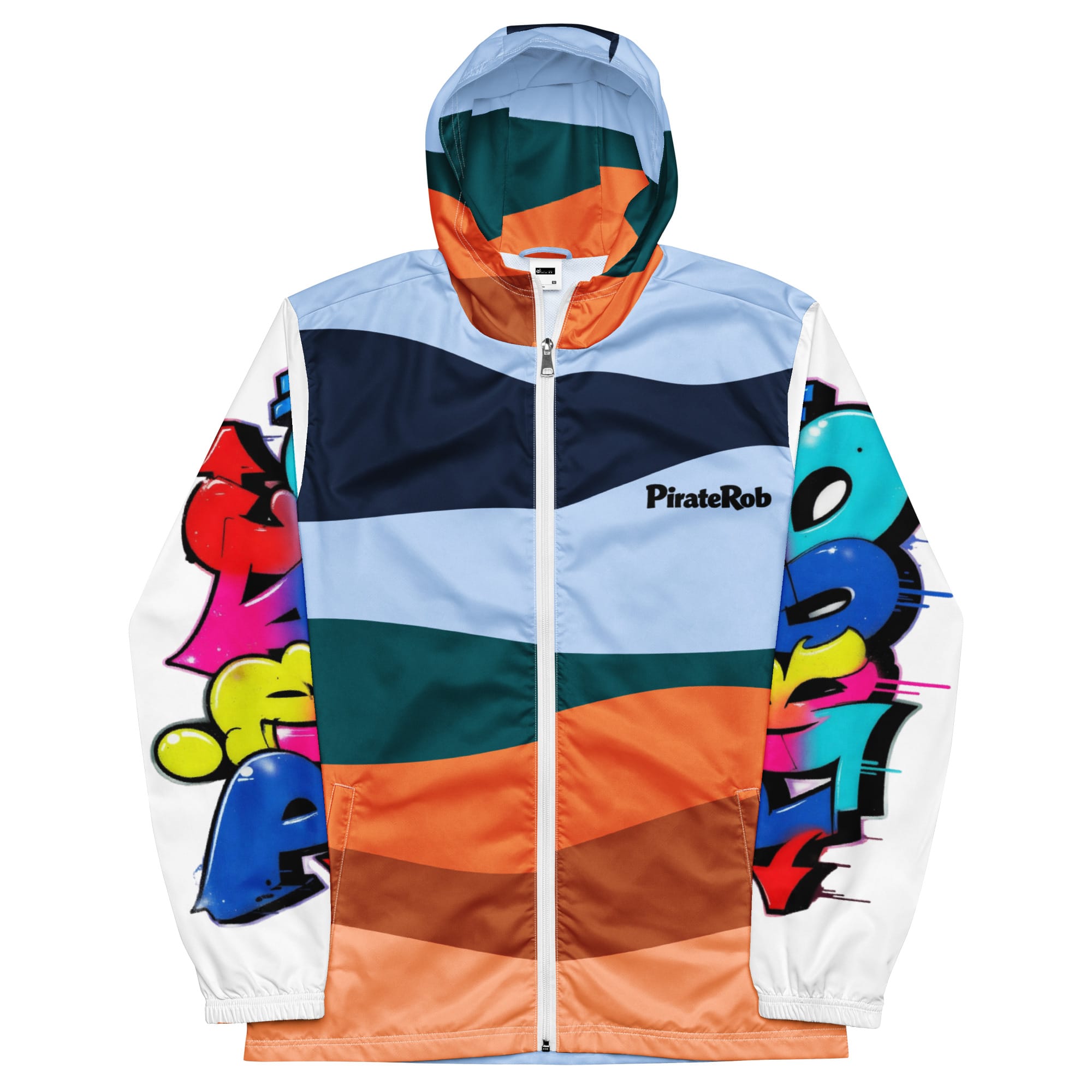 Men’s windbreaker - Pirate Rob Design - Image 13