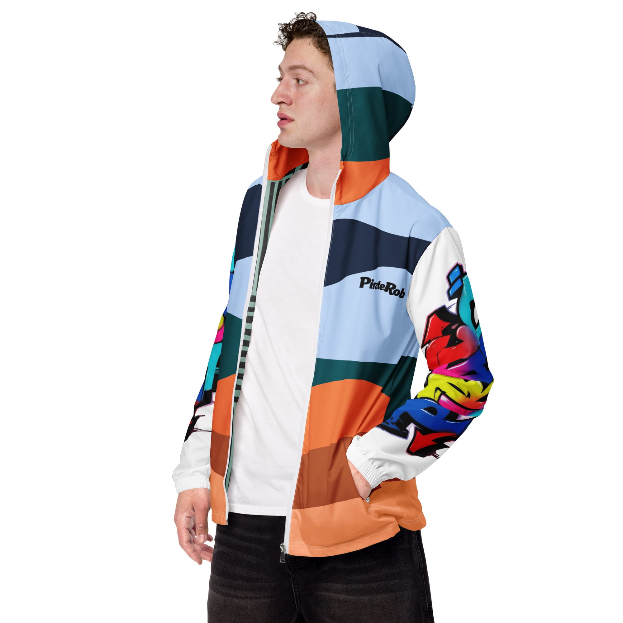 Men’s windbreaker - Pirate Rob Design