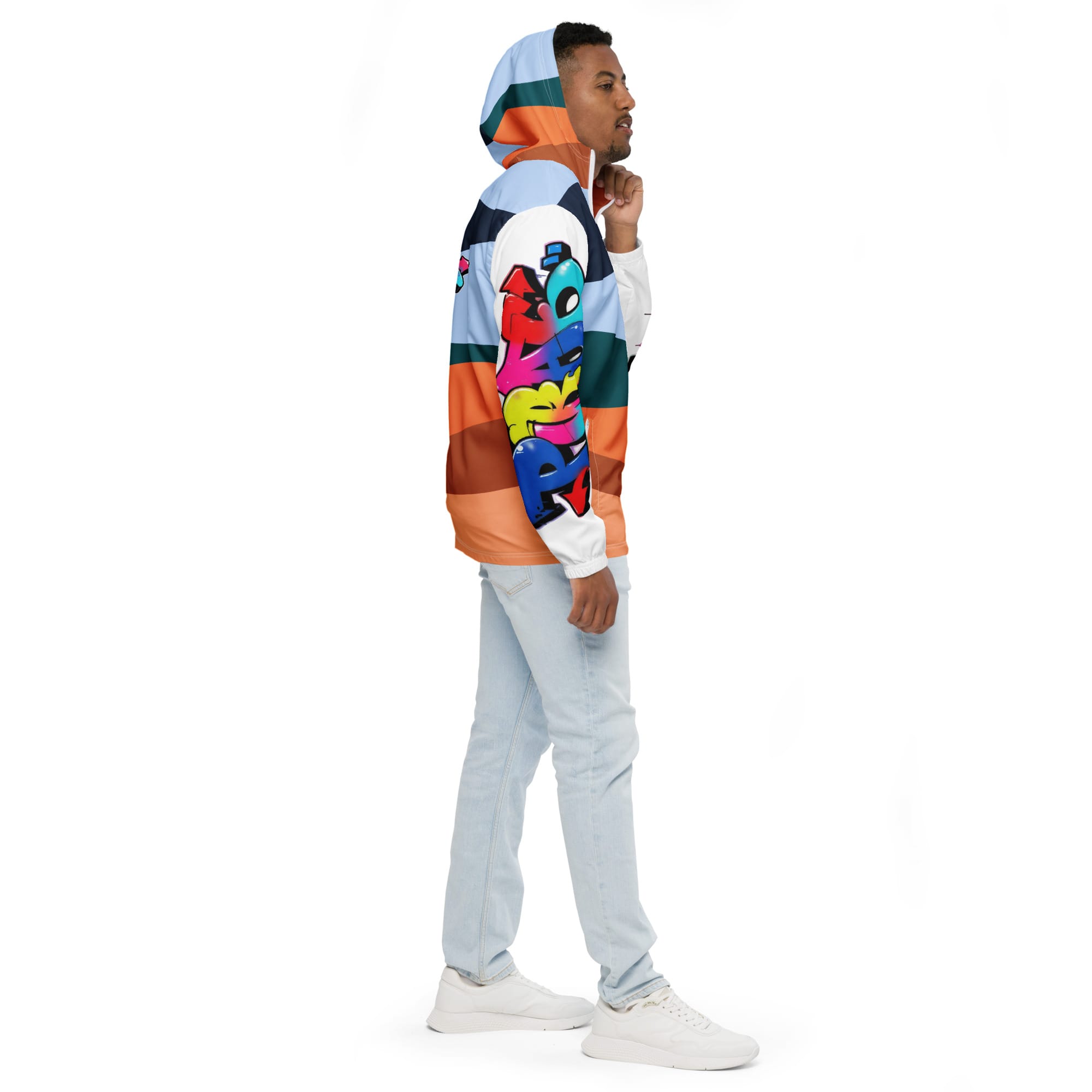 Men’s windbreaker - Pirate Rob Design - Image 4