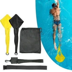 Swimming Drag Parachute Swim Parachute Resistance Training Equipment Swim Resistance Parachute for Speed Training