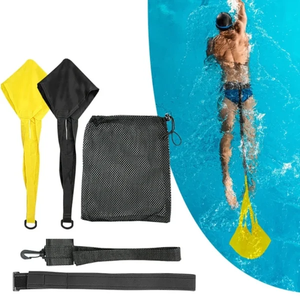 Swimming Drag Parachute Swim Parachute Resistance Training Equipment Swim Resistance Parachute for Speed Training