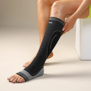 VBOSi 1 Piece Women Men Anti Slip Elastic Unisex Calf Ankle Support for Running Basketball Daily Life