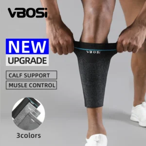 VBOSi 1 Piece Compression Calf Sleeve Breathable Sports Support for Running Gym Daily Use for Men Women
