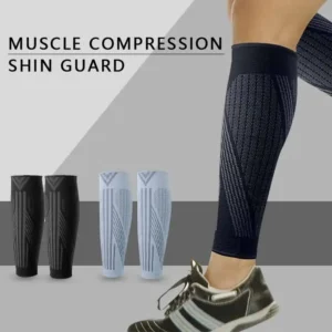 1Pair Unisex Calf Compression Sleeves Leg Compression Sleeve Footless Compression Socks for Sports And Fitness