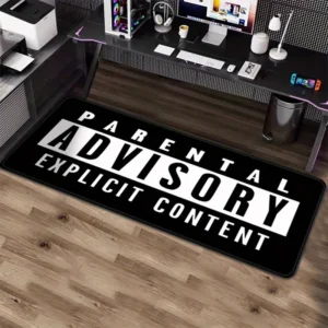 VIKAMA Creative Carpet Letter Floor Mat Door Mat Kitchen Rug Long Carpet Living Room Carpet Rug For Bedroom Machine Washable