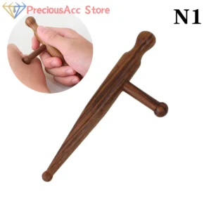 Wood Acupoint Massage Stick Tool Natural Sandalwood Massager Reflexology Tools For Full Body Relaxing Deep Tissue Foot Massage