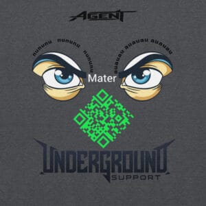 Unisex Hoodie - Agent - N.U - A.U - .A.I - Supportive  - Agent Wear