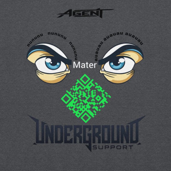 Unisex Hoodie - Agent - N.U - A.U - .A.I - Supportive  - Agent Wear